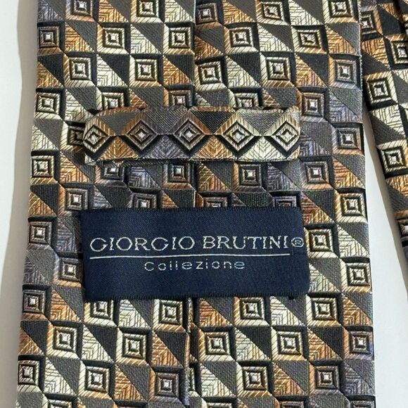 Giorgio Brutini Collezione Mens Neck Tie 100% Polyester 58" - Picture 6 of 7